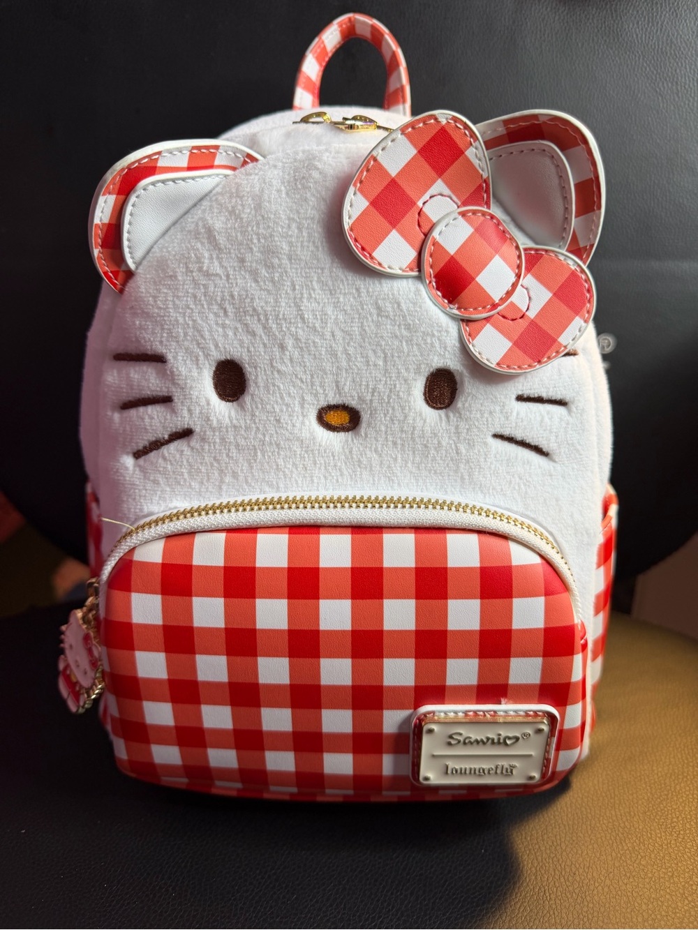 Loungefly Sanrio Hello Kitty Gingham Mini Backpack